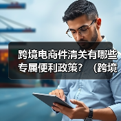 跨境电商件清关有哪些专属便利政策?(跨境物流干货知识分享)(图2) 跨境电商件清关有哪些专属便利政策?(跨境物流干货知识分享)(图2)