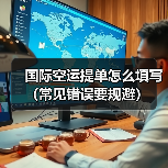 国际空运提单怎么填写(常见错误要规避) 国际空运提单怎么填写(常见错误要规避)