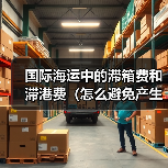 国际海运中的滞箱费和滞港费(怎么避免产生) 国际海运中的滞箱费和滞港费(怎么避免产生)