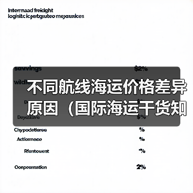 不同航线海运价格差异原因(国际海运干货知识分享)(图4) 不同航线海运价格差异原因(国际海运干货知识分享)(图4)