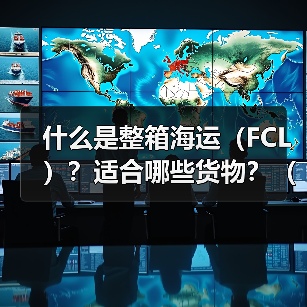 什么是整箱海运(FCL)?适合哪些货物?(国际海运干货知识分享) 什么是整箱海运(FCL)?适合哪些货物?(国际海运干货知识分享)