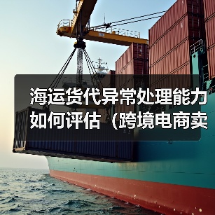 海运货代异常处理能力如何评估(跨境电商卖家必看篇)(图3) 海运货代异常处理能力如何评估(跨境电商卖家必看篇)(图3)