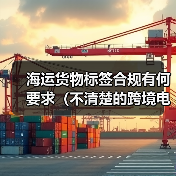 海运货物标签合规有何要求(不清楚的跨境电商卖家看过来)(图3) 海运货物标签合规有何要求(不清楚的跨境电商卖家看过来)(图3)