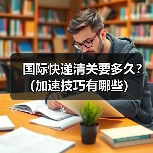 国际快递清关要多久?(加速技巧有哪些)(图1) 国际快递清关要多久?(加速技巧有哪些)(图1)