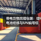 带电货物跨境包装:锂电池绝缘与UN编号标识要求(跨境物流干货知识分享)(图3) 带电货物跨境包装:锂电池绝缘与UN编号标识要求(跨境物流干货知识分享)(图3)