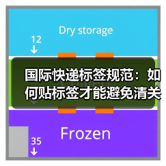 国际快递标签规范:如何贴标签才能避免清关延误?(国际快递干货知识分享)(图3) 国际快递标签规范:如何贴标签才能避免清关延误?(国际快递干货知识分享)(图3)