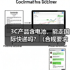 3C产品含电池,能走国际快递吗?(合规要求是什么)(图4) 3C产品含电池,能走国际快递吗?(合规要求是什么)(图4)