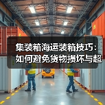 集装箱海运装箱技巧:如何避免货物损坏与超重罚款?(国际海运干货知识分享)(图3) 集装箱海运装箱技巧:如何避免货物损坏与超重罚款?(国际海运干货知识分享)(图3)