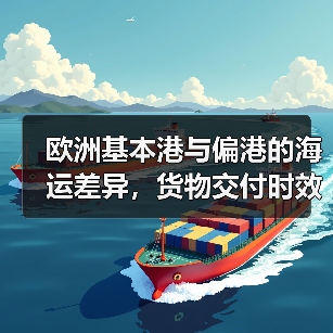 欧洲基本港与偏港的海运差异,货物交付时效如何保障?(国际海运干货知识分享)(图4) 欧洲基本港与偏港的海运差异,货物交付时效如何保障?(国际海运干货知识分享)(图4)