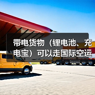 带电货物(锂电池、充电宝)可以走国际空运吗(带电产品走空运需要哪些认证)(图3) 带电货物(锂电池、充电宝)可以走国际空运吗(带电产品走空运需要哪些认证)(图3)