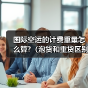 国际空运的计费重量怎么算?(泡货和重货区别解析)(图1) 国际空运的计费重量怎么算?(泡货和重货区别解析)(图1)