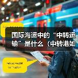 国际海运中的“中转运输”是什么（中转港如何选择）（图2）