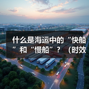 什么是海运中的“快船”和“慢船”?(时效和成本差异多大)(图2) 什么是海运中的“快船”和“慢船”?(时效和成本差异多大)(图2)