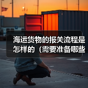 海运货物的报关流程是怎样的(需要准备哪些资料)(图3) 海运货物的报关流程是怎样的(需要准备哪些资料)(图3)