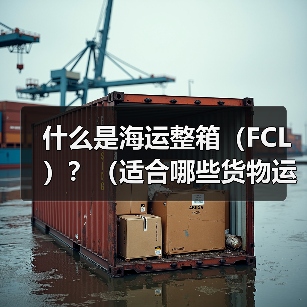 什么是海运整箱（FCL）？（适合哪些货物运输）（图3）