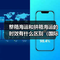 整箱海运和拼箱海运的时效有什么区别(国际海运干货知识分享)(图2) 整箱海运和拼箱海运的时效有什么区别(国际海运干货知识分享)(图2)