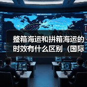 整箱海运和拼箱海运的时效有什么区别(国际海运干货知识分享)(图1) 整箱海运和拼箱海运的时效有什么区别(国际海运干货知识分享)(图1)
