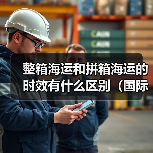 整箱海运和拼箱海运的时效有什么区别(国际海运干货知识分享)(图4) 整箱海运和拼箱海运的时效有什么区别(国际海运干货知识分享)(图4)