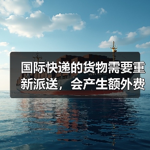 国际快递的货物需要重新派送，会产生额外费用吗（国际快递干货知识分享）（图1）