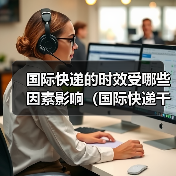 国际快递的时效受哪些因素影响(国际快递干货知识分享)(图2) 国际快递的时效受哪些因素影响(国际快递干货知识分享)(图2)