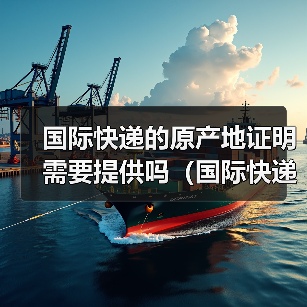 国际快递的原产地证明需要提供吗（国际快递干货知识分享）（图3）