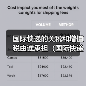 国际快递的关税和增值税由谁承担（国际快递干货知识分享）（图3）