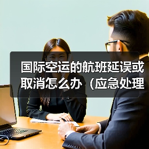 国际空运的航班延误或取消怎么办(应急处理方案)(图1) 国际空运的航班延误或取消怎么办(应急处理方案)(图1)