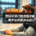 国际空运订舱流程详解,新手如何快速完成订舱(国际空运干货知识分享)(图4) 国际空运订舱流程详解,新手如何快速完成订舱(国际空运干货知识分享)(图4)