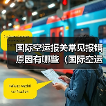 国际空运报关常见报错原因有哪些(国际空运干货知识分享)(图1) 国际空运报关常见报错原因有哪些(国际空运干货知识分享)(图1)