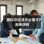 国际空运清关必备文件清单详解(图1) 国际空运清关必备文件清单详解(图1)