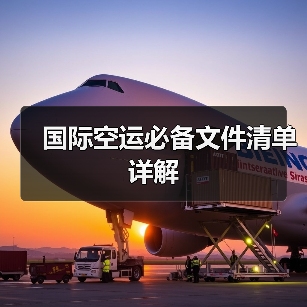 国际空运必备文件清单详解(图2) 国际空运必备文件清单详解(图2)