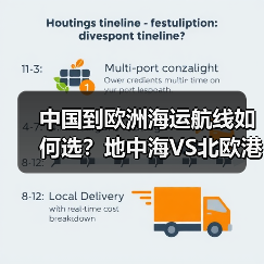 中国到欧洲海运航线如何选?地中海VS北欧港口攻略(图3) 中国到欧洲海运航线如何选?地中海VS北欧港口攻略(图3)