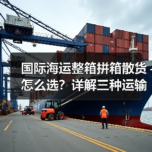 国际海运整箱拼箱散货怎么选?详解三种运输方式区别(图4) 国际海运整箱拼箱散货怎么选?详解三种运输方式区别(图4)