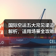 国际空运五大常见渠道解析，适用场景全攻略（图1）