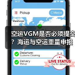 空运VGM是否必须提交?海运与空运重量申报区别解析(图3) 空运VGM是否必须提交?海运与空运重量申报区别解析(图3)