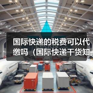 国际快递的税费可以代缴吗(国际快递干货知识分享)(图2) 国际快递的税费可以代缴吗(国际快递干货知识分享)(图2)