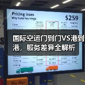 国际空运门到门VS港到港,服务差异全解析(图3) 国际空运门到门VS港到港,服务差异全解析(图3)