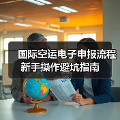 国际空运电子申报流程新手操作避坑指南(图4) 国际空运电子申报流程新手操作避坑指南(图4)