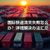 国际快递清关失败怎么办?详细解决办法汇总(图1) 国际快递清关失败怎么办?详细解决办法汇总(图1)