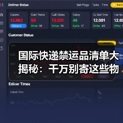 国际快递禁运品清单大揭秘:千万别寄这些物品!(图3) 国际快递禁运品清单大揭秘:千万别寄这些物品!(图3)