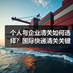 个人与企业清关如何选择?国际快递清关关键差异解析(图2) 个人与企业清关如何选择?国际快递清关关键差异解析(图2)
