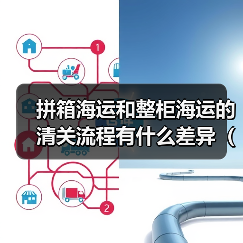 拼箱海运和整柜海运的清关流程有什么差异(国际海运干货知识分享)(图2) 拼箱海运和整柜海运的清关流程有什么差异(国际海运干货知识分享)(图2)