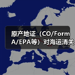 原产地证（CO/Form A/EPA等）对海运清关有什么作用（国际海运干货知识分享）（图3）