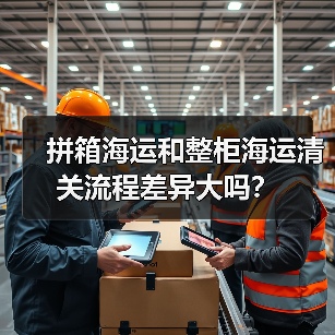 拼箱海运和整柜海运清关流程差异大吗?(图2) 拼箱海运和整柜海运清关流程差异大吗?(图2)