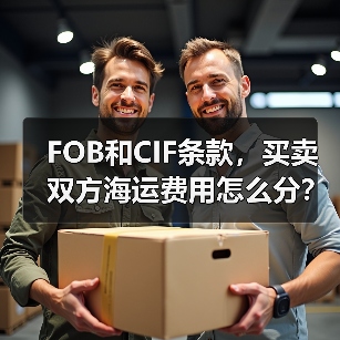 FOB和CIF条款,买卖双方海运费用怎么分?(图1) FOB和CIF条款,买卖双方海运费用怎么分?(图1)