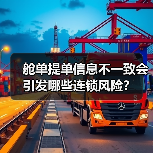 舱单提单信息不一致会引发哪些连锁风险?(图3) 舱单提单信息不一致会引发哪些连锁风险?(图3)