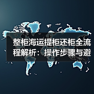 整柜海运提柜还柜全流程解析:操作步骤与避坑指南(图3) 整柜海运提柜还柜全流程解析:操作步骤与避坑指南(图3)