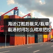 海运订舱后截关/截单/截港时间怎么精准把控?三步法避风险(图4) 海运订舱后截关/截单/截港时间怎么精准把控?三步法避风险(图4)
