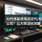 如何选靠谱海运货代/船公司?五大筛选标准解析(图3) 如何选靠谱海运货代/船公司?五大筛选标准解析(图3)