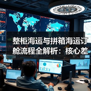 整柜海运与拼箱海运订舱流程全解析:核心差异对比(图2) 整柜海运与拼箱海运订舱流程全解析:核心差异对比(图2)